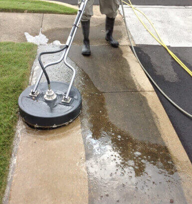 Pressure washing services